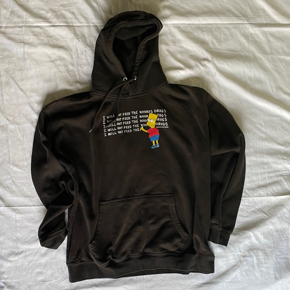 Black Graphic Hoodie ALiveForever xxl